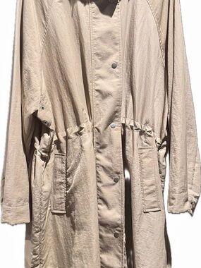 Gap Oversized Parka Utility Parka Beige XL NWT